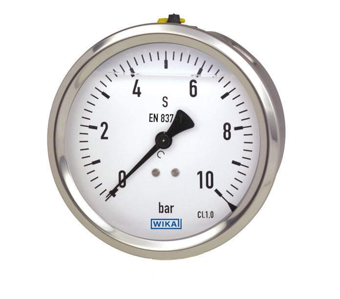 Tlakoměr s glycerínem, pr.63mm, G1/4", zadní připojení
