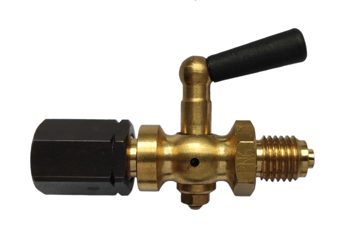 Kohout tlakoměrový uzavírací G1/4"
