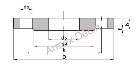 Příruba plochá PN6 ČSN
