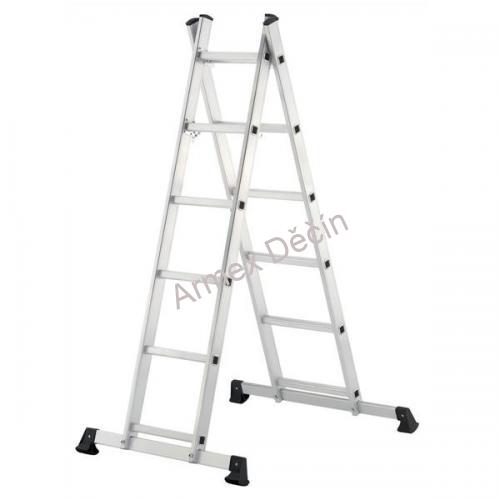 Žebřík - lešení Hailo 2x6 příček